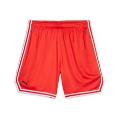 Szorty Puma Hoops team game. Czerwone szorty męskie Puma, bez wzorów, sportowe. Za 115.10 zł.