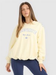 4F Bluza dresowa nierozpinana bez kaptura damska - żółta M. Żółte bluzy bez kaptura damskie 4f, m, z bawełny. Za 149.99 zł.