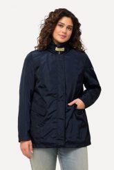 Damskie Kurtka funkcyjna HYPRAR stójka kaptur 2-kierunkowy zamek błyskawiczny. Zielone kurtki damskie Ulla Popken, plus size, bez wzorów, z materiału, bez kaptura. Za 343.99 zł.