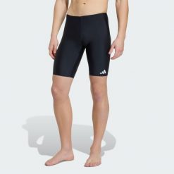 SZORTY DO PŁYWANIA SOLID. Czarne szorty męskie Adidas, m, z elastanu, do pływania. Za 149.00 zł.