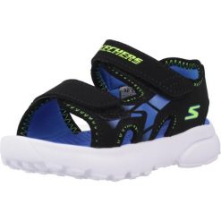 Sandały SKECHERS RAZOR SPLASH Niebieski. Niebieskie sandały damskie Skechers, bez wzorów, z syntetyku, bez obcasa. Za 137.99 zł.