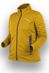 Bluza Trimm ECHO LADY. Żółte kurtki do biegania damskie TRIMM, uniwersalny, bez wzorów, z materiału, bez kaptura. Za 250.00 zł.