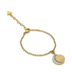Bransoletka Guess. Żółte bransoletki damskie Guess, złote. Za 151.99 zł.