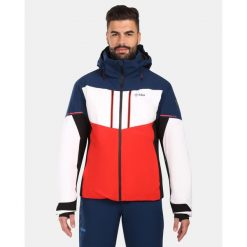 Męska kurtka narciarska Kilpi TONNSI-M. Czerwone kurtki męskie Kilpi, m, bez wzorów, bez kaptura, narciarskie. Za 938.45 zł.