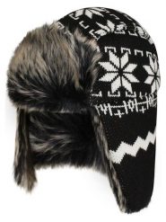 Geographical Norway Czapka w kolorze czarnym rozmiar: onesize. Czarne czapki męskie Geographical Norway, bez wzorów, z futra, sportowe. Za 101.70 zł.