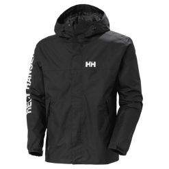 Kurtka trekkingowa męska Helly Hansen Ervik. Białe kurtki męskie Helly Hansen, m, bez wzorów, z syntetyku, klasyczne, z kapturem. Za 706.00 zł.