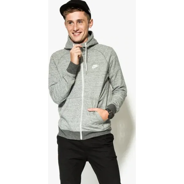 Nike Bluza M Nsw Legacy Hoodie Fz Ft , szary, rozmiar XL. Szare bluzy z kapturem męskie Nike, m, z bawełny. W wyprzedaży za 239.99 zł.