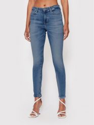 Guess Jeansy W2YA46 D4Q01 Niebieski Skinny Fit. Niebieskie jeansy damskie Guess. Za 329.99 zł.