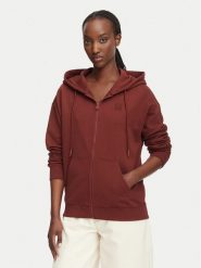 HUGO Bluza Dalfine 50535240 Brązowy Regular Fit. Brązowe bluzy bez kaptura damskie Hugo, xxl, z bawełny. Za 639.99 zł.