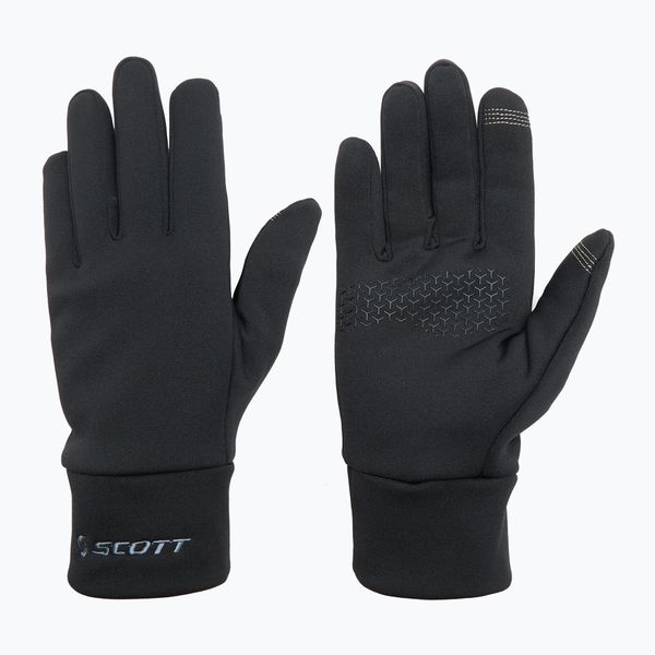 Rękawiczki SCOTT Fleece Liner. Czarne rękawiczki damskie Scott, bez wzorów, z dzianiny. Za 94.99 zł.