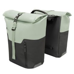 Rower - Podwójna torba Virgil, zielona. Zielone torebki klasyczne damskie RACKTIME, bez wzorów, bez dodatków. Za 524.20 zł.