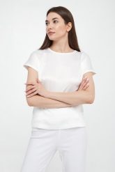 T-shirt damski wiskozowy JOOP!. T-shirty damskie Joop!, s, bez wzorów, z wiskozy, bez kołnierzyka. W wyprzedaży za 359.25 zł.