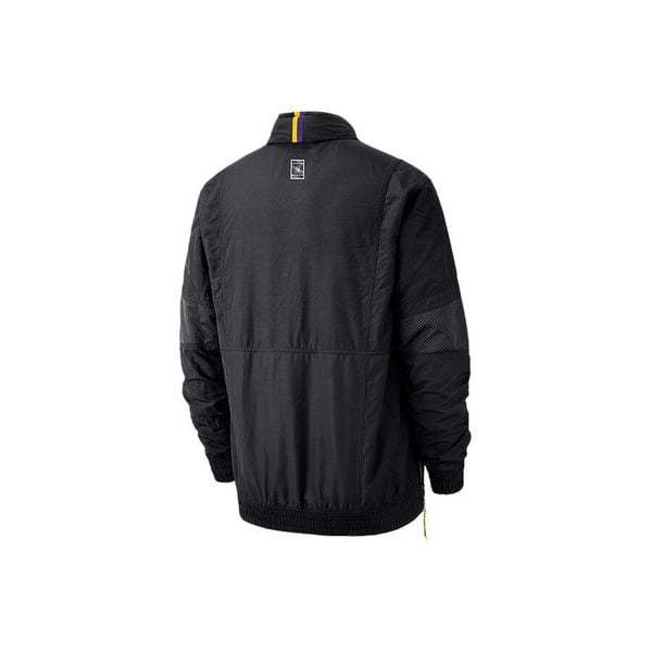 Kurtka męska nike nba los angeles lakers courtside jacket black. Czarne kurtki treningowe męskie Nike, m, bez wzorów, z nylonu, do biegania. Za 569.00 zł.