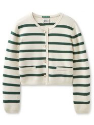 Scotch & Soda Kardigan w kolorze kremowo-zielonym rozmiar: XL. Brązowe kardigany damskie Scotch & Soda, xl, bez wzorów. Za 171.28 zł.