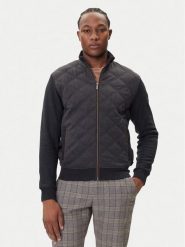 Bugatti Bluza 8700-85056D Szary Regular Fit. Szare bluzy bez kaptura męskie Bugatti, m, z bawełny. Za 759.99 zł.