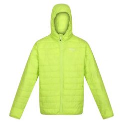 Kurtka turystyczna dla mężczyzn Hooded Hillpack z kapturem. Zielone kurtki męskie Regatta, m, bez wzorów, z poliamidu, sportowe, z kapturem. Za 139.99 zł.
