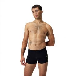 Kąpielówki męskie spodenki kąpielowe Speedo Hyperboom. Czarne kąpielówki męskie Speedo, m, bez wzorów, do pływania. Za 129.99 zł.