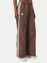 Kappa Spodnie dresowe Odette 332E1BW Brązowy Comfort Fit. Brązowe spodnie dresowe damskie Kappa, s, bez wzorów, z dresówki. Za 229.99 zł.