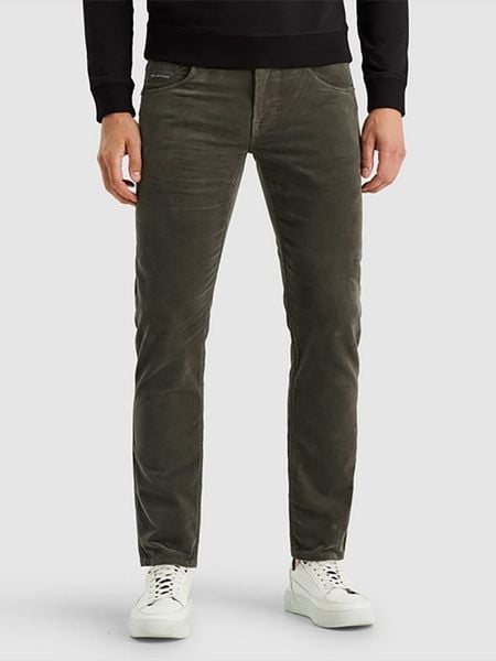 PME Legend Spodnie w kolorze khaki rozmiar: W32/L34. Brązowe spodnie materiałowe męskie PME Legend, bez wzorów, z materiału, klasyczne. Za 278.45 zł.