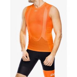 Koszulka szybkoschnąca męska POC Essential Layer Vest. Brązowe t-shirty sportowe męskie POC, m, bez ramiączek, rowerowe. Za 193.99 zł.