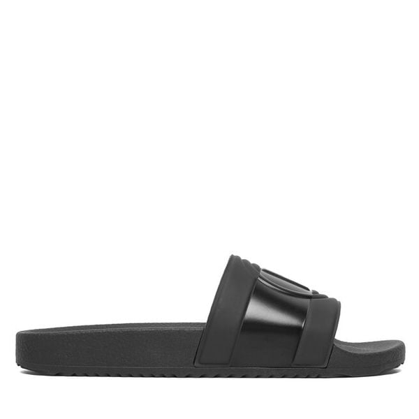 Klapki Bogner. Czarne klapki damskie Bogner, bez wzorów, bez obcasa. Za 339.99 zł.