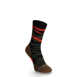 Skarpety do biegania Stance Primal Light Crew. Zielone skarpetki damskie Stance, bez wzorów. Za 55.99 zł.