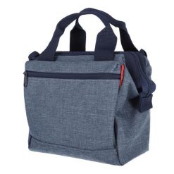 Torba na kierownicę ROOMY, skręcana, niebieska. Niebieskie torby męskie na ramię KLICKFIX, bez wzorów, bez dodatków. Za 445.00 zł.