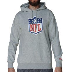 Bluza sportowa męska New Era Nfl Generic Logo Hoodie. Szare bluzy sportowe męskie New Era, bez wzorów, sportowe, bez kołnierzyka, bez ramiączek. Za 249.99 zł.