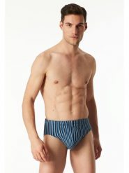 Schiesser Slipy w kolorze niebieskim rozmiar: S. Niebieskie slipki męskie Schiesser, bez wzorów. Za 30.99 zł.