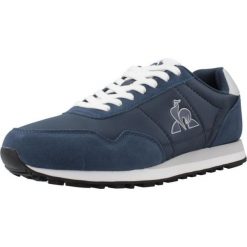 Buty LE COQ SPORTIF ASTRA 2 Niebieski. Niebieskie buty trekkingowe męskie Le Coq Sportif, ze skóry, bez zapięcia, trekkingowe. Za 262.99 zł.