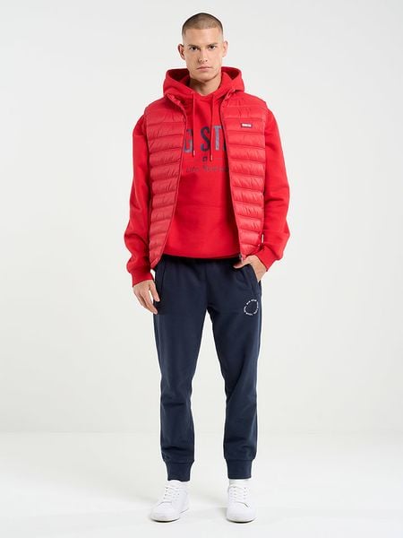 BIG STAR Kamizelka pikowana w kolorze czerwonym rozmiar: XXL. Czerwone kamizelki męskie Big Star, xxl. Za 199.99 zł.