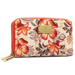 Portfel-piórnik damski Peterson PTN 007-F8 wzór 5. Portfele damskie Peterson, bez wzorów, ze skóry ekologicznej. Za 68.99 zł.