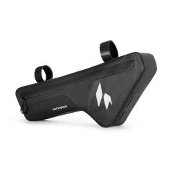 Sakwa rowerowa, torba rowerowa pod ramę, pojemna ROCKBROS wodoodporna. Czarne torebki klasyczne damskie ROCKBROS, bez wzorów, z materiału, bez dodatków. Za 119.99 zł.