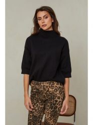 So Cachemire Sweter "Mahouca" w kolorze czarnym rozmiar: XL. Czarne golfy damskie So Cachemire, xl, bez wzorów, z kaszmiru, bez ramiączek. Za 176.45 zł.