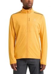 Haglöfs Kurtka polarowa "L,I,M Strive Mid" w kolorze żółtym rozmiar: M. Żółte kurtki męskie Haglöfs, l, bez wzorów, z polaru, bez kaptura. Za 217.99 zł.