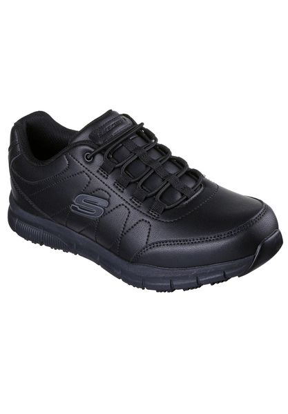 Buty SKECHERS NAMPA OSIL Czarny. Czarne obuwie do biegania damskie Skechers. Za 282.99 zł.