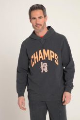 Męska Bluza z kapturem fitness styl vintage kaptur. Szare bluzy sportowe męskie JAY-PI, bez wzorów, z bawełny, sportowe, bez kołnierzyka, bez ramiączek. Za 279.99 zł.