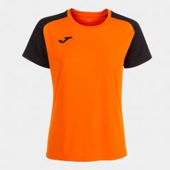 Koszulka do piłki nożnej damska Joma Academy IV. Brązowe bluzki damskie Joma, m, bez wzorów, sportowe, bez kołnierzyka, bez ramiączek. Za 136.99 zł.