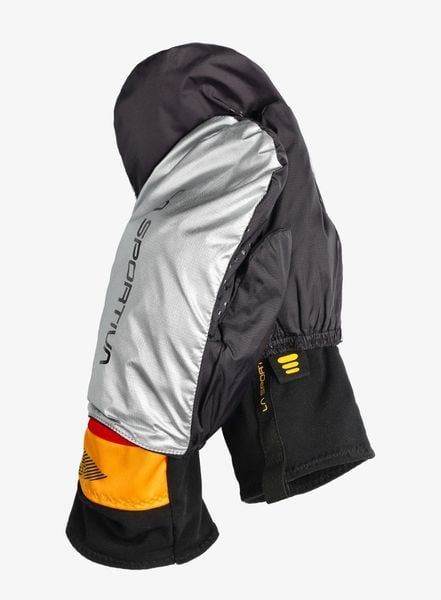 Rękawiczki La Sportiva Session Tech Gloves. Żółte rękawiczki męskie La Sportiva, bez wzorów, z mikrofibry. Za 379.35 zł.