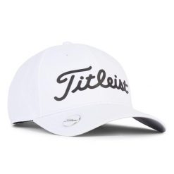 Czapka z daszkiem do golfa Titleist. Brązowe czapki męskie TITLEIST, bez wzorów, sportowe. Za 119.99 zł.