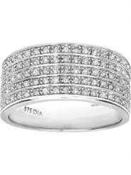 Revoni Złoty pierścionek z diamentami rozmiar: 52. Szare pierścionki damskie Revoni, z diamentem, złote. Za 4,537.99 zł.