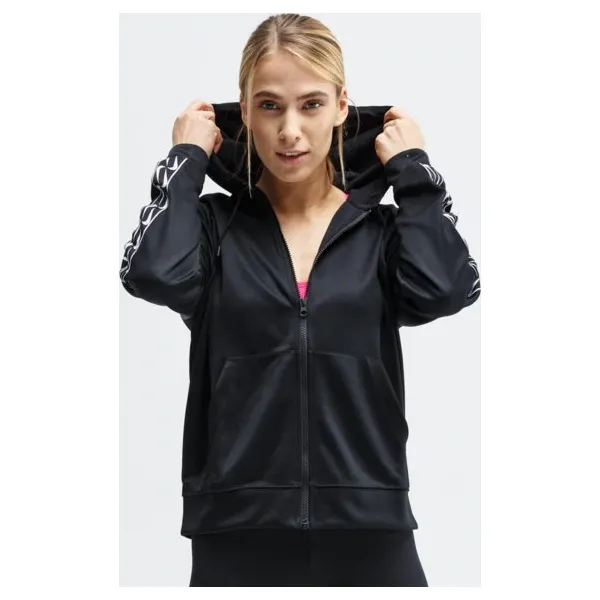Nike Bluza W Nsw Hoodie Fz Logo Tape , żółty, rozmiar S. Żółte bluzy z kapturem damskie Nike, s, z materiału. Za 259.99 zł.
