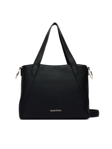 Valentino Torebka Thaoe Re VBSA5M02 Czarny. Czarne torebki klasyczne damskie Valentino, bez wzorów, ze skóry, bez dodatków. Za 749.99 zł.