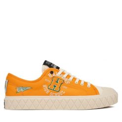 Trampki Palladium. Brązowe trampki i tenisówki męskie Palladium, bez wzorów, bez zapięcia. Za 459.99 zł.