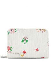 Desigual Portfel 24SAYP13 Écru. Portfele damskie Desigual, bez wzorów, ze skóry. Za 249.99 zł.