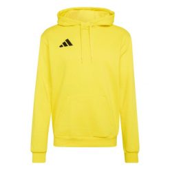 Bluza męska adidas Entrada 26 Hoody. Czarne bluzy z kapturem męskie Adidas, m, z bawełny. Za 134.99 zł.
