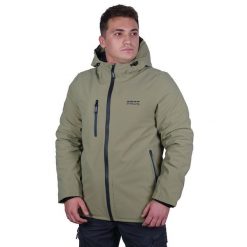 Kurtka WINTER+ 10000mm PROS SPORT model 705. Czarne kurtki treningowe męskie Pros, na jesień, xl, bez wzorów, z materiału, trekkingowe. Za 649.99 zł.