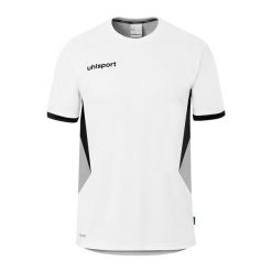 Koszulka sportowa męska Uhlsport Equipe 29. Białe t-shirty sportowe męskie UHLSPORT, m, bez ramiączek, do piłki nożnej. Za 176.00 zł.