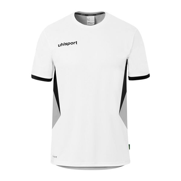 Koszulka sportowa męska Uhlsport Equipe 29. Białe t-shirty sportowe męskie UHLSPORT, m, bez ramiączek, do piłki nożnej. Za 176.00 zł.