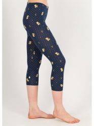 Blutsgeschwister Legginsy "Laune Legs" w kolorze granatowym rozmiar: S. Niebieskie legginsy damskie Blutsgeschwister, s, bez wzorów, z bawełny. Za 74.63 zł.